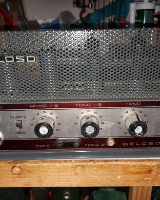 Amplificatore vintage a valvole