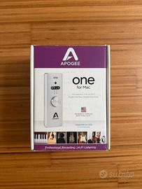 Apogee ONE x Mac. Interfaccia audio professionale
