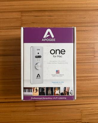 Apogee ONE x Mac. Interfaccia audio professionale