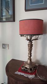 Antica Lampada da tavolo. Negozio Modernariato.