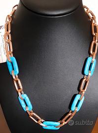 Collana Bronzallure placcata in oro 18 Kt.
