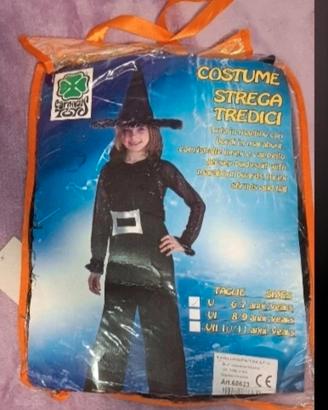 vestito strega halloween 