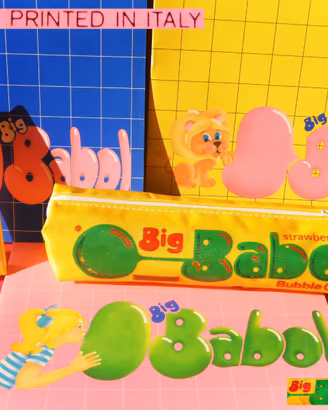 🫧 BIG BABOL Brooklyn Vintage 80 Astuccio Quaderni