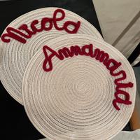 Tovagliette americane personalizzate