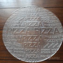 piatto pizza in vetro