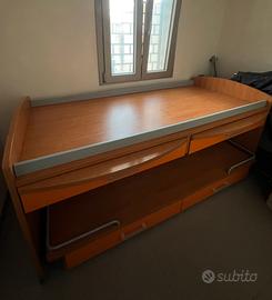 Letto a castello + armadio