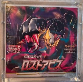 Box Lost abyss Pokemon + teca in acrilico