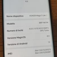 Honor Magic 7 lite comprato 2 Giorni fa
