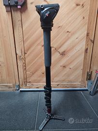 Manfrotto monopiede video 