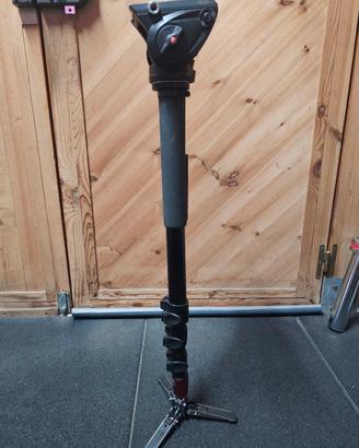 Manfrotto monopiede video 