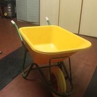 Cariola con vasca in plastica