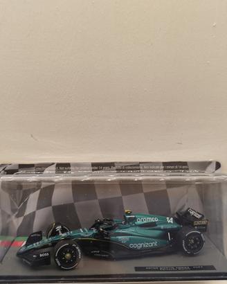 Modellino F1 Aston Martin AMR23 Fernando Alonso