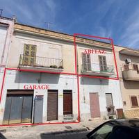 Abitazione piano 1° con locale al piano terra