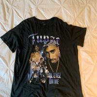 t-shirt Tupac Bershka
