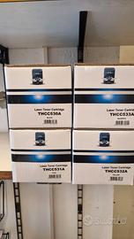 Toner Compatibili CC530A, CC531A, CC532A e CC533A