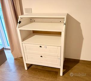 SUNDVIK IKEA – Cassettiera/Fasciatoio bianco
