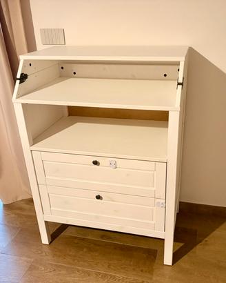 SUNDVIK IKEA – Cassettiera/Fasciatoio bianco