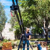 Crane professionale con testa motorizzata