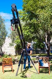 Crane professionale con testa motorizzata