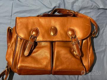 Borsa in pelle green hills