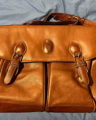 Borsa in pelle green hills