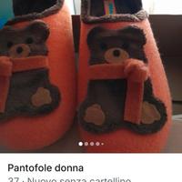 pantofole chiuse donna/ragazza