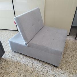 pouff poltrona letto 