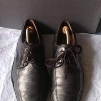 Scarpe uomo, VALLEVERDE, pelle nera, numero 42