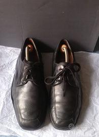 Scarpe uomo, VALLEVERDE, pelle nera, numero 42