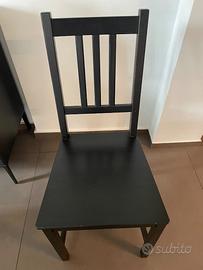 6 sedie IKEA STEFAN – solide e convenienti