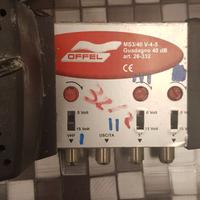 Alimentatore Centralina Tv Offel MS3/40 V-4-5 40dB