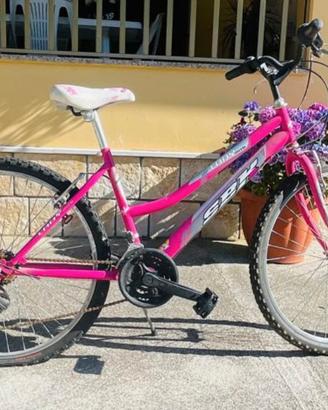 bici sbk rosa 