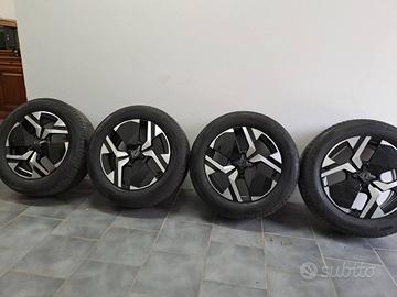 cerchi e pneumatici estivi peugeot 2008
