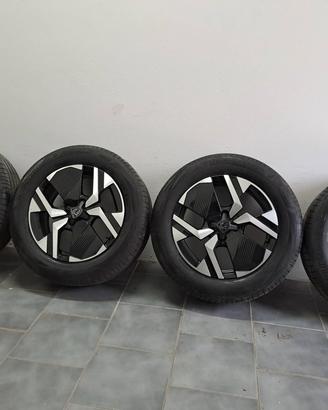 cerchi e pneumatici estivi peugeot 2008