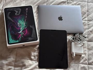 iPad Pro 11" e MacBook Pro 13" 2018