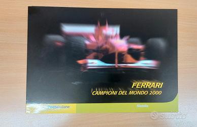 Folder Ferrari Campioni del Mondo 2000 - Filatelia