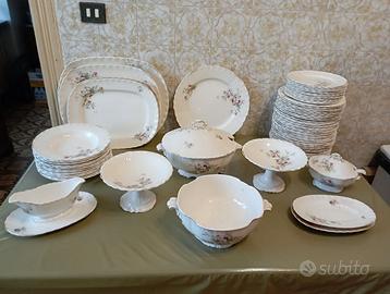 Antiquariato set porcellane fine 800