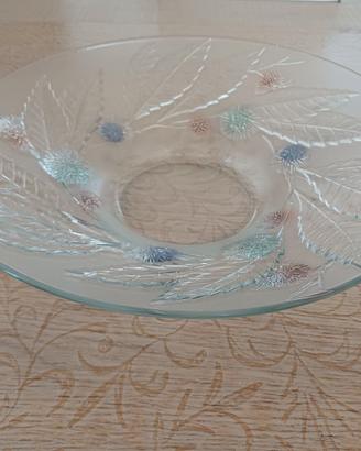 Elegante centrotavola in vetro artistico