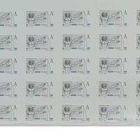 25 francobolli sottofacciali euro 3,00 per Posta1