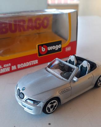 BMW Z3 M ROADSTER modellino Burago 1/43