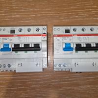 ABB magnetotermici con differenziale 3P 