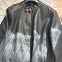 Giubbotto di pelle Cotton e Silk