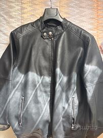 Giubbotto di pelle Cotton e Silk