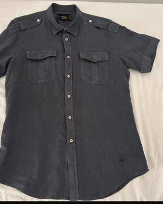 Camicia Dekker uomo in puro lino