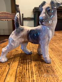 Statuetta Fox Terrier Dahl Jensen 1001