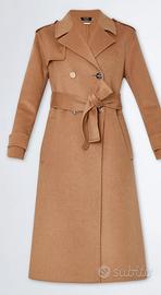 Cappotto con cintura Liu Jo cammello 3/4