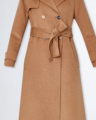 Cappotto con cintura Liu Jo cammello 3/4