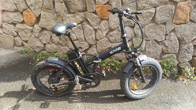 e-bike pieghevole Icone Marines Black