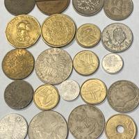 Lotto di 21 monete straniere antiche