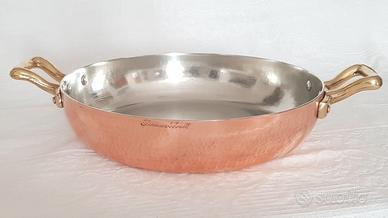 Agnelli Baldassare Tegame rame profess. VINTAGE